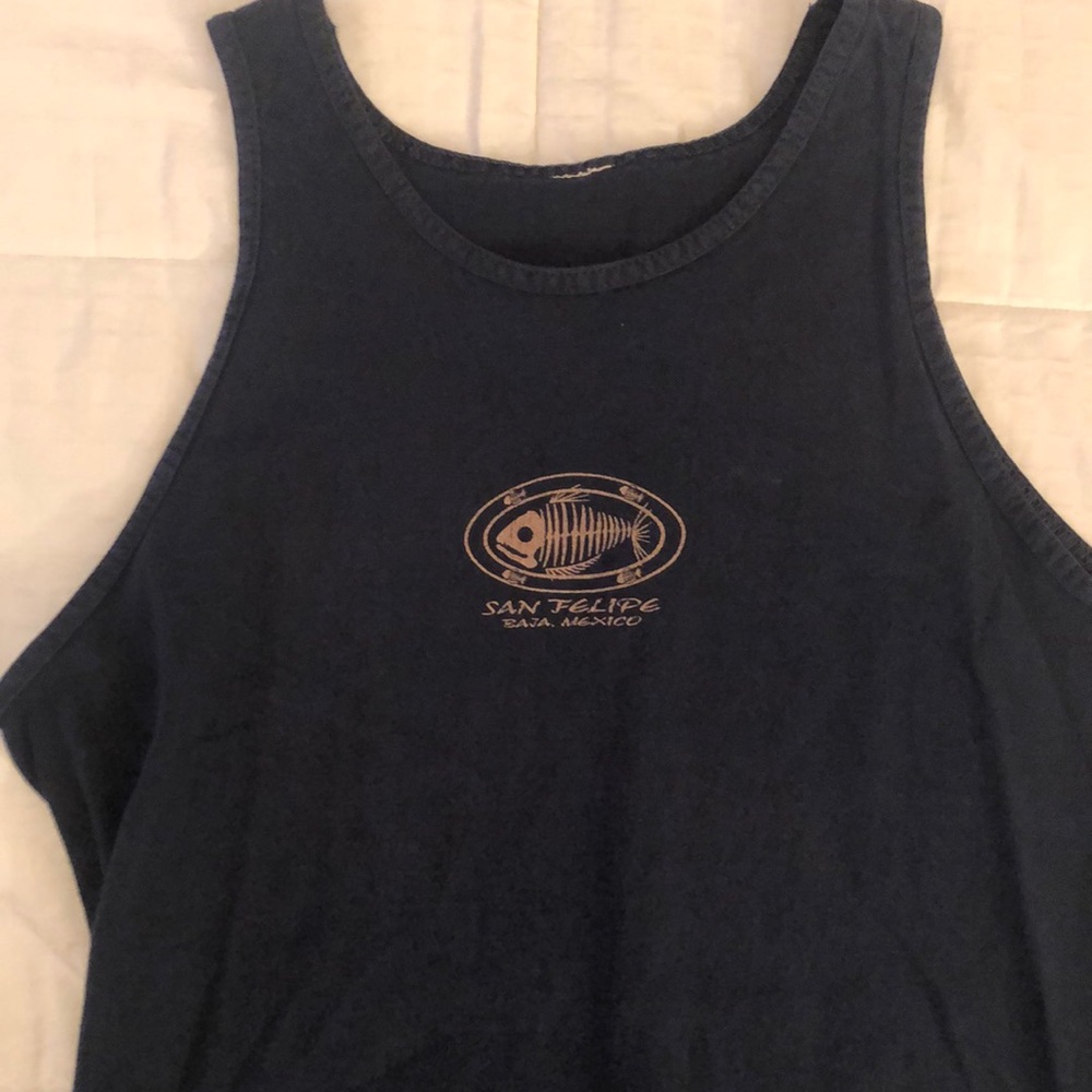 Men’s Blue Tank Top